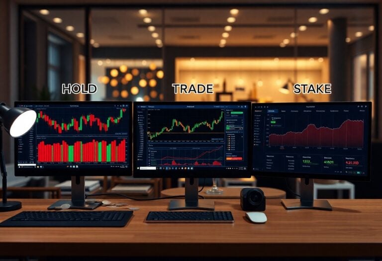 Should Beginners Hold, Trade, or Stake Their Crypto?